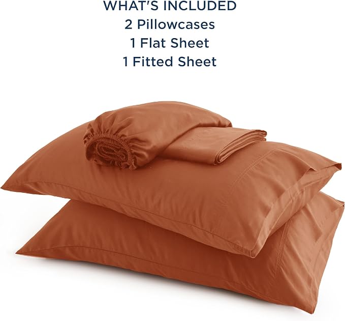 Bedsure Full Size Bed Sheets, Cooling Sheets, Rayon Derived from Bamboo - Image 6