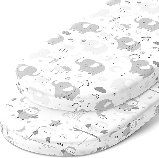 Bassinet Sheets for Dream on Me Karley and Lacy Portable Oval Bassinet – by JoeyJoan