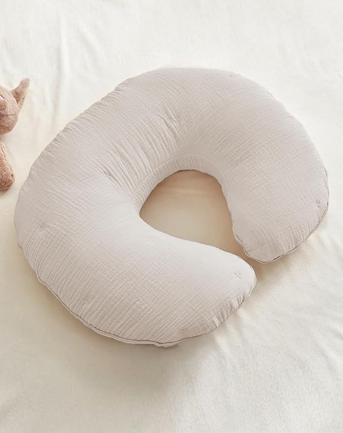 Nursing Pillow Covers, Muslin Nursing Cover - Image 4