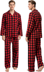 Schbbbta Family Matching Pajamas Holiday Sleepwear Long Sleeve Pjs Sets - Image 4