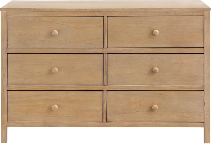 Soho Baby Everlee 6 Drawer Dresser, Honey Wood - Image 3