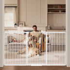 40.55" Tall 1.37" Ultra Narrow Spacing Dogs Pets Baby Gate by AiWMGL