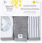 Burt's Bees Baby Infant Washcloths, 100% Organic Cotton, Soft and Super - Image 4