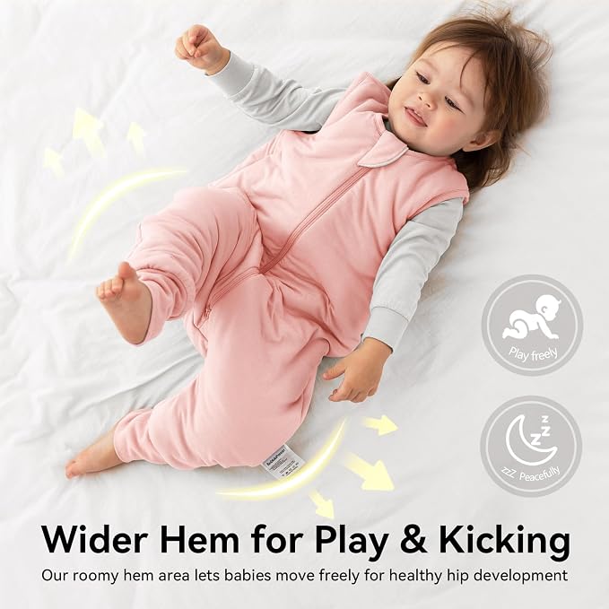 Rayon Made From Bamboo Sleep Sack 3t-4t 0.5 Tog Ultra Soft Summer Toddler Sleep - Image 5