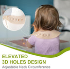 Accmor Silicone Baby Bibs, Waterproof Soft Bibs - Image 4