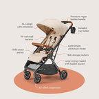 Bombi Bēbee V2 Lightweight Baby Stroller - Image 9