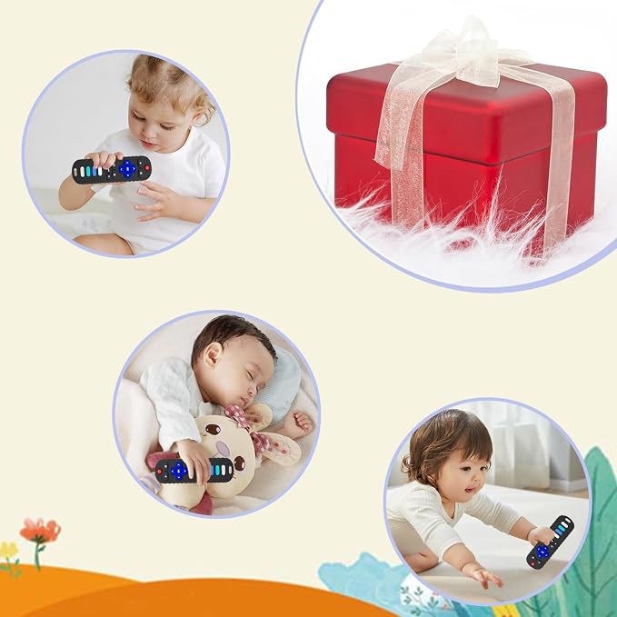 Baby Teething Toys, Food Grade Silicone Remote Control Teether - Image 7