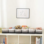 Small Storage Baskets for Shelves, Fabric Storage Baskets for Closet, - Image 6
