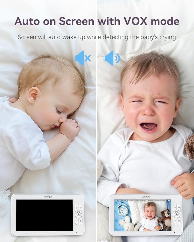 7" Split-Screen Baby Monitor - Image 8