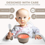 SiliFeed Silicone Baby Feeding Set – Durable, Non-Toxic Mealtime Kit - Image 7