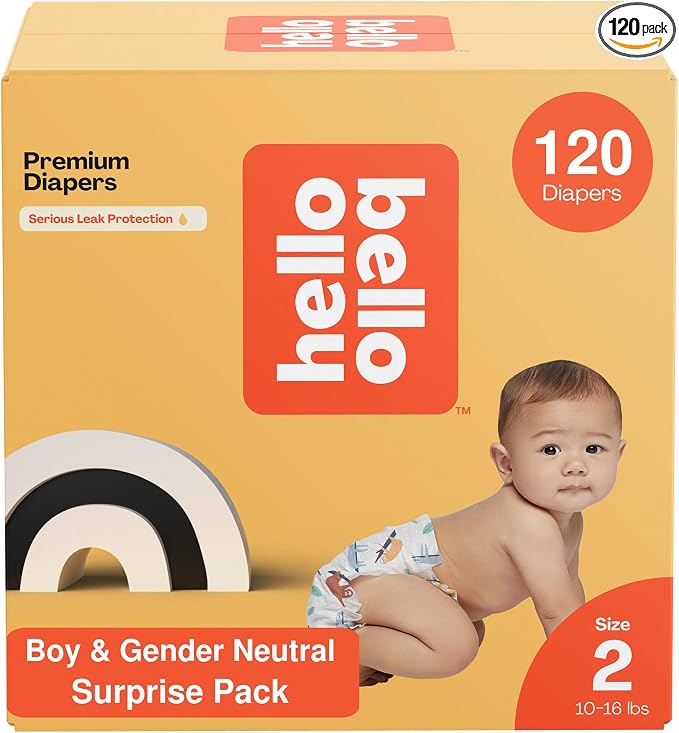 Hello Bello Diapers, Size 2 Surprise Pack by HelloBello