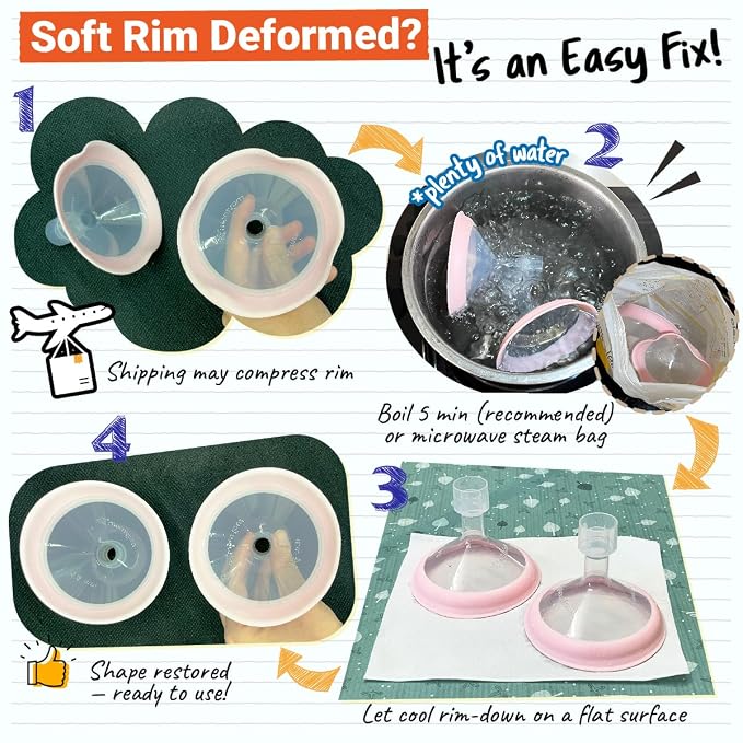 24mm Maymom MyFit Shields, Pano Series; Compatible - Image 3