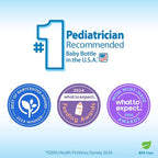 Dr. Brown's Natural Flow Anti-Colic Options+ Wide-Neck Baby Bottles 5 oz/150 mL - Image 2