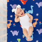 UOMNY Crib Sheet, Dinosaur Crib Sheets Baby Sheet - Image 6