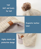 Moon Kitty Baby Boys Hats Toddler Beanies - Image 3