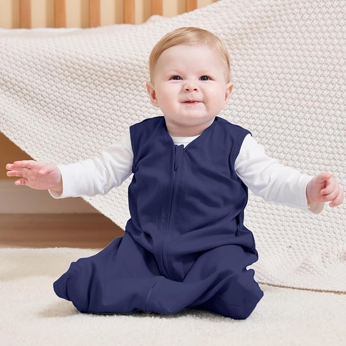 Baby Sleep Sack 0-6 Months, 100% Cotton Sleeping Sack - Image 7