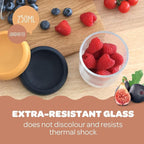 BEABA 4 Pack Glass Baby Food Jars - Image 3