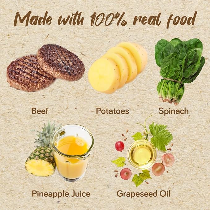 Real Food Blends Beef, Potatoes & Spinach - Image 5