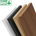 Black Bookshelf, Wood Bookcase - Image 7