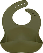 Loulou Lollipop Soft, Waterproof Silicone Feeding Bib by LoulouLollipop