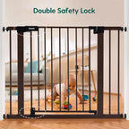 Mom's Choice Award Winner-BABELIO 26-40" Metal Baby Gate - Image 6