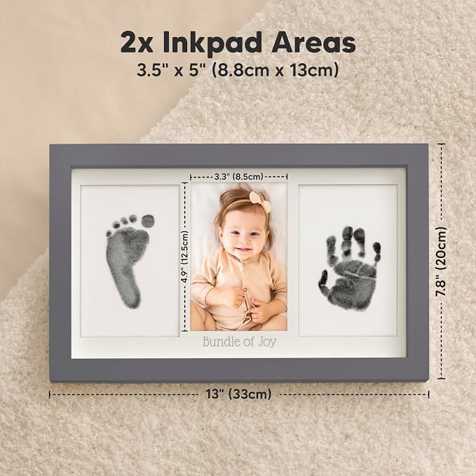 Inkless Baby Hand and Footprint Kit Boy, Girl - Image 7