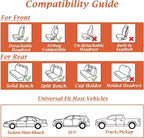 Coverado Car Seat Covers Full Set, Seat Covers - Image 9