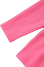 oklady Toddler Baby Girl Clothes Solid Color Ruffle Tops Floral Pants - Image 7