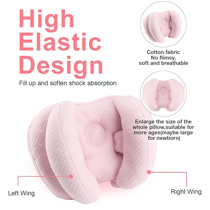 KAKIBLIN Baby Head Pillow, 2 in 1 Banana Neck Pillow - Image 4
