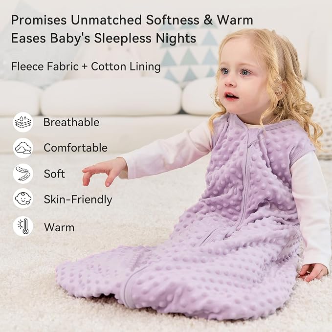 Fleece Baby Sleep Sack 12-18 Months - Image 2