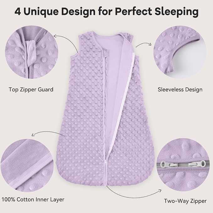 Fleece Baby Sleep Sack 0-6 Months - Image 3