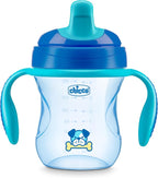 Chicco Semi-Soft Trainer with Bite-Resistant Spout and Spill-Free Lid 7oz.| by ChiccoUSA