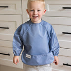 Tiny Twinkle Long Sleeve Bibs for Babies & Toddlers – 2 Pack Waterproof Smock - Image 3