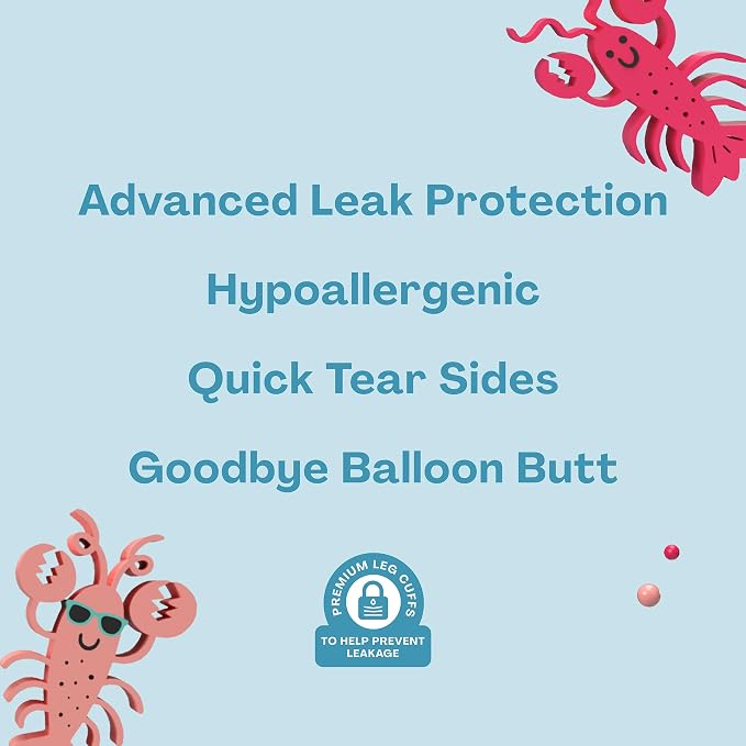 Hello Bello Premium Swim Diapers I Affordable and Eco-Friendly Disposable Swim - Image 7