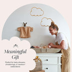 BEBE BASK Handmade Wicker Cloud Décor Set of 2 - Image 5