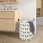 Round Laundry Hamper Storage Basket Laundry Organizer Hamper Storage Bins - Image 5