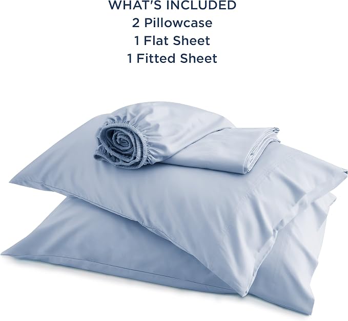 Bedsure California King Sheet Sets, Cooling Sheets, Rayon Derived from Bamboo - Image 5