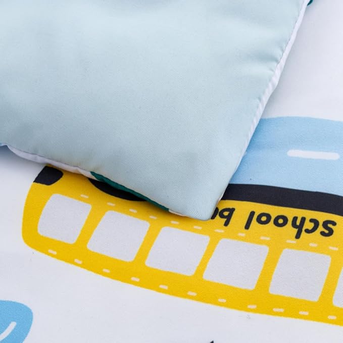 NTBED 4 Pieces Construction Toddler Bedding Set - Image 7