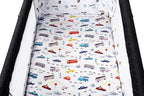 Pack n Play Sheet Stretchy Fitted Portable Mini Crib Sheets Set 3 Pack - Image 4