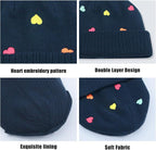 Duoyeree Baby Beanies Toddler Winter Hats Comfortable and Nice Knitted Hats - Image 3