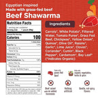Li’l Hala Baby Food Pouches – Grass-Fed Beef Shawarma & Organic Veggies – - Image 4