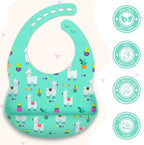 BPA-Free Silicone Baby Bibs - Image 3