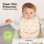3-Pack Waterproof Baby Bibs for Eating - Image 3
