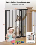 COMOMY 42" Extra Tall Baby Gate - Image 2