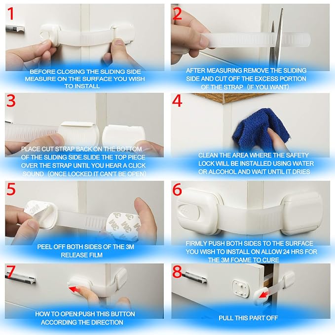 Goodv Child Safety Cabinet Locks - Image 8