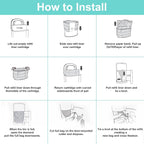 Diaper Pail Liner Refills Bags Compatible - Image 5
