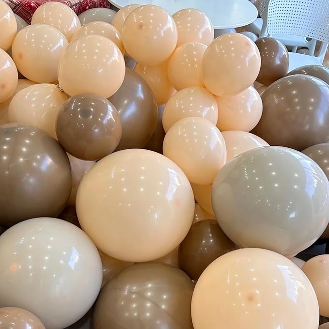 90pack Pastel Orange Balloons Different Size 18/12/10/5 Inch Orange Balloon - Image 4