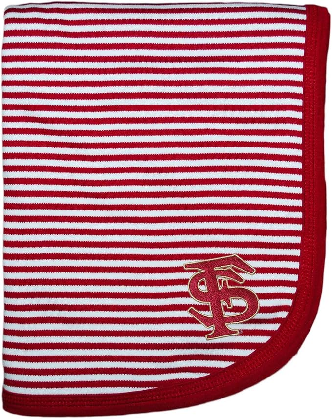 Creative Knitwear Florida State Striped Baby and Toddler Blanket by CollegeBaby