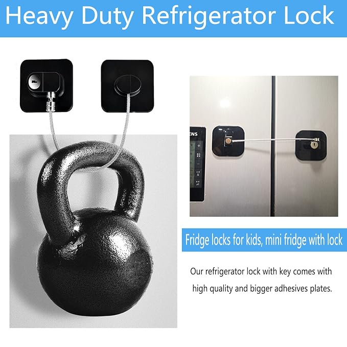 YEYA Upgraded Refrigerator Lock - Image 3