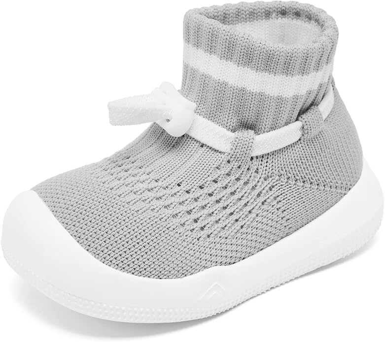 Baby Non Slip Socks Shoes Boys Girls Soft Slip On Sneakers Protection Toe - Image 6